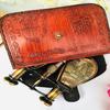 Vintage Portable Binocular Nautical Spyglass Glass Binocular for Hiking, Camping Columbus Binocular