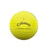 CALLAWAY Piłka golfowa CHROME TOUR X Triple Track Żółta piłka 3 sztuki BL CG CHRM TOUR X YLW 24 TRPLTRK 3B PK