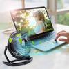 Desktop Strong Wind USB Silent Fans for Laptop Notebook PC Home Office Rotatable 4Blade Cooling Fan Summer Rottable USB Mini Fan