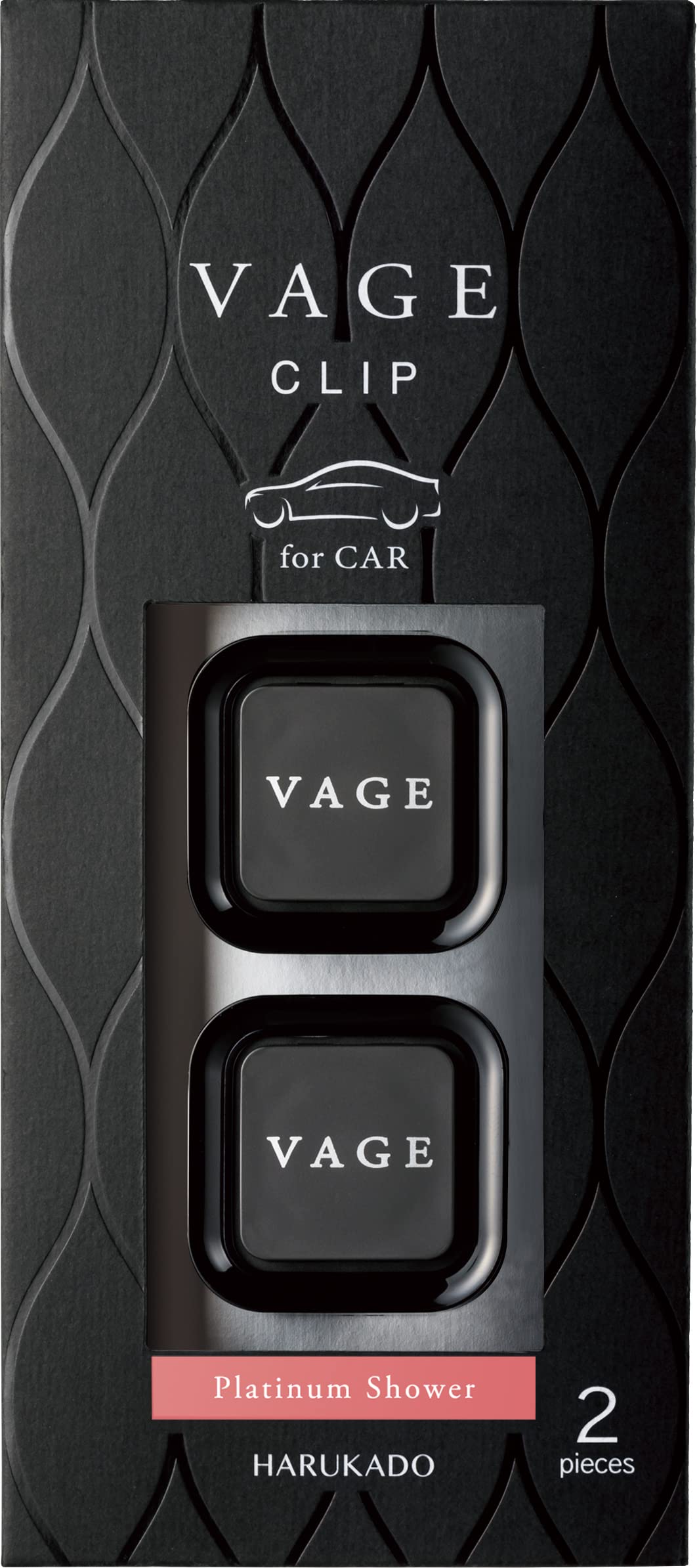 

HARUKADO Набор клипс для крепления на решетку дефлектора Platinum Shower Ароматизатор для автомобиля Сделано в Японии 2 штуки [6292]