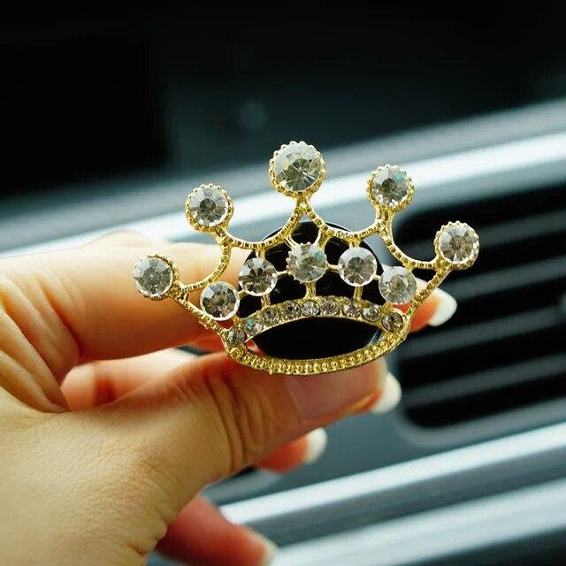MR TEA Diamond Metal Crown Cross Rabbit Car Styling Αποσμητικό αέρα Άρωμα για Κλιματιστικό Αυτοκινήτου Εξαερισμός Μυρωδάτων Παιχνιδιών Αξεσουάρ