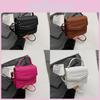 Stylish Korean Style Shoulder Crossbody Bag Trendy Vintage Mini Square Purse For Women