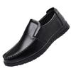 First Layer Cowhide Leather Shoes Men's Genuine Leather Spring and Autumn Middle-aged and Elderly Father Shoes Soft-soled Men's Shoes Leather Shoes