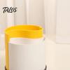 Pen Holder with 2 Compartments, Detachable Plastic Stationery Storage Container, Decorative Pencil Organizer Box for Home Office Desk