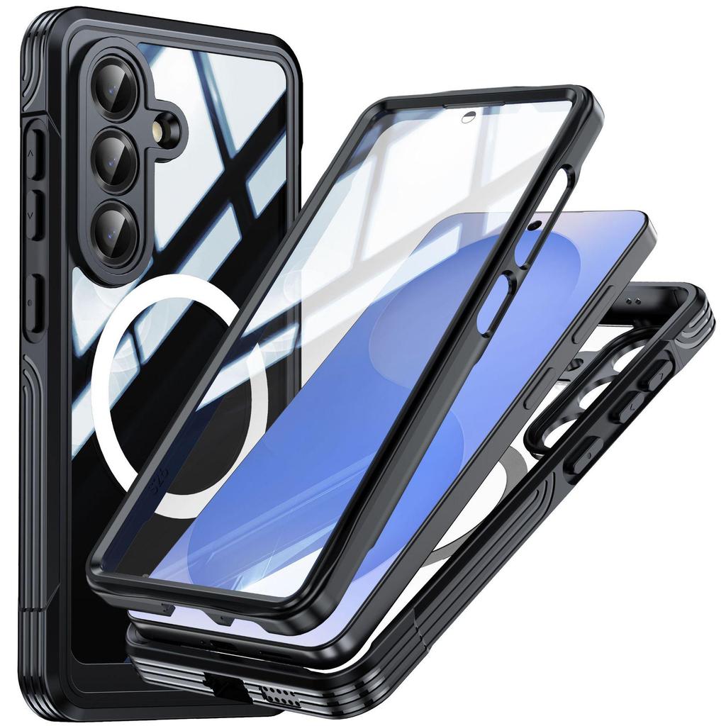 Compatible with Samsung Galaxy S26 Series: Shockproof, Drop-proof Full Coverage Phone Case with Integrated Shell and Film.