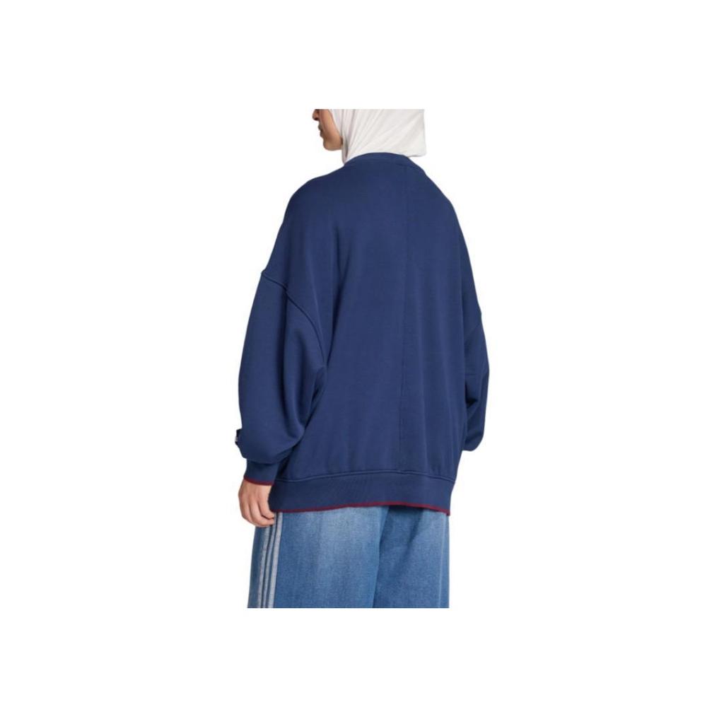adidas Originals FW25 Crest Loose Fit Crew Neck Sweatshirt Women Sweatshirt JW6051