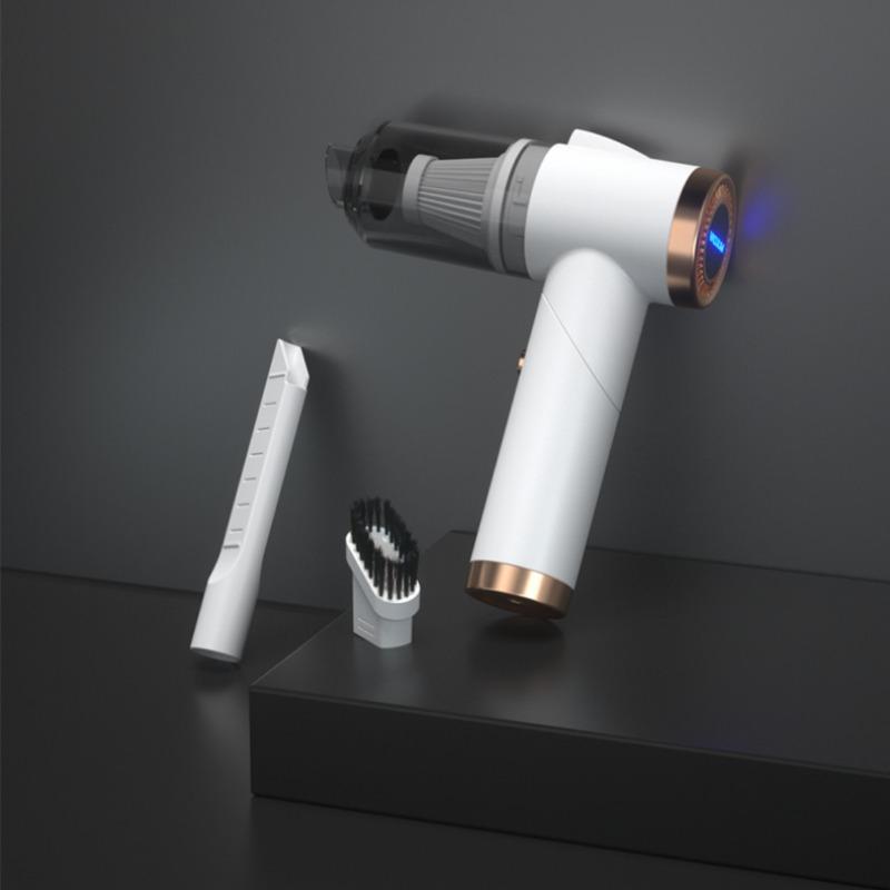 Car Cleaner Car Household Wireless High-Power Folding Strong Suction Handheld Small Vacuum Cleaner Car Supplies