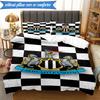 3-delige Zachte Beddengoedset met United Crest Print, Inclusief 1 Dekbedovertrek En 2 Kussenslopen Perfect voor Slaapkamer, Studentenkamer, Fan cadeau