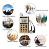 Mini Pocket Radio Receiver Portable Radios AM FM Rechargeble Sleep Time Earphone For Walkman Go Hiking