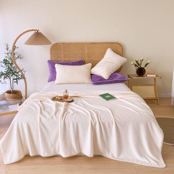 Фланелева флісова ковдра Тепла плюшева оксамитова накидка Темно-зелена постільна білизна Простирадло Покривало Домашній текстиль 200*230см Літня ковдра