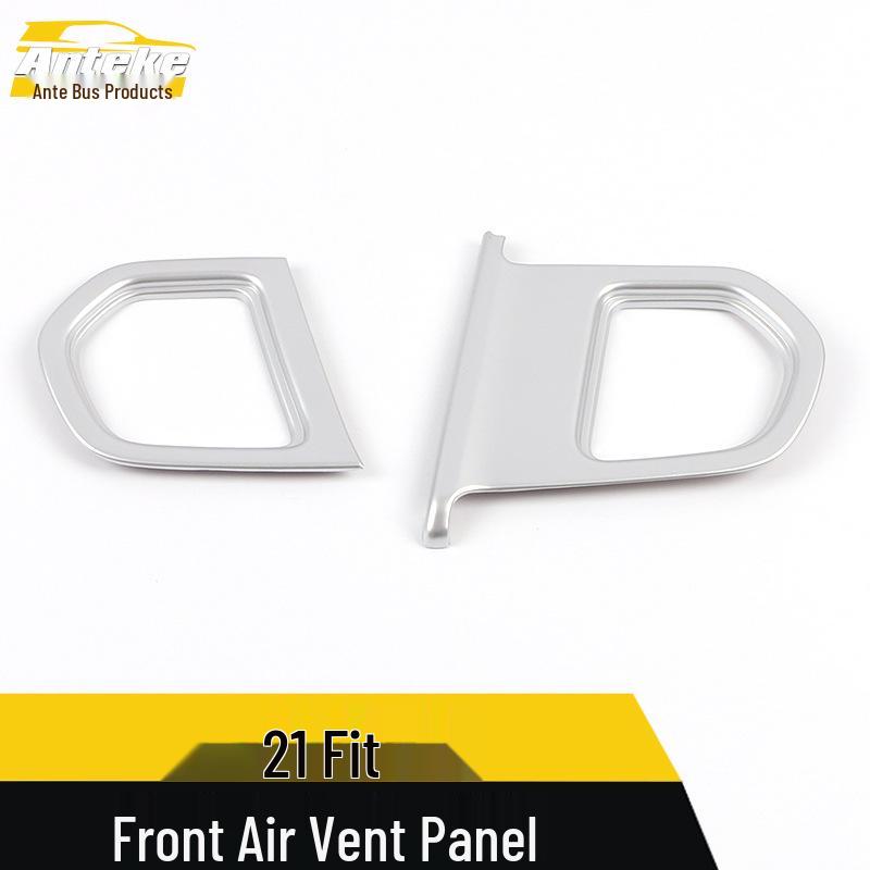 21 Fit Front Air Outlet Panel Ring for Center Console AC Vent Modification