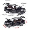1/32 BMW X5 SUV Alloy Off Road Diecast Model Simulation Sound Light Toy Trendy Decorative Ornament Birthday Present for Friends