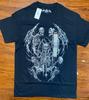 RIDDICK ART Skeletons Gothic Spencer's Streetwear Black Graphic Tee SZ M-NWT Unisex T-Shirt