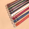 New Women's First-layer Belt Versatile Belt Women's Fine Decorative Fashion Pin Buckle Belt