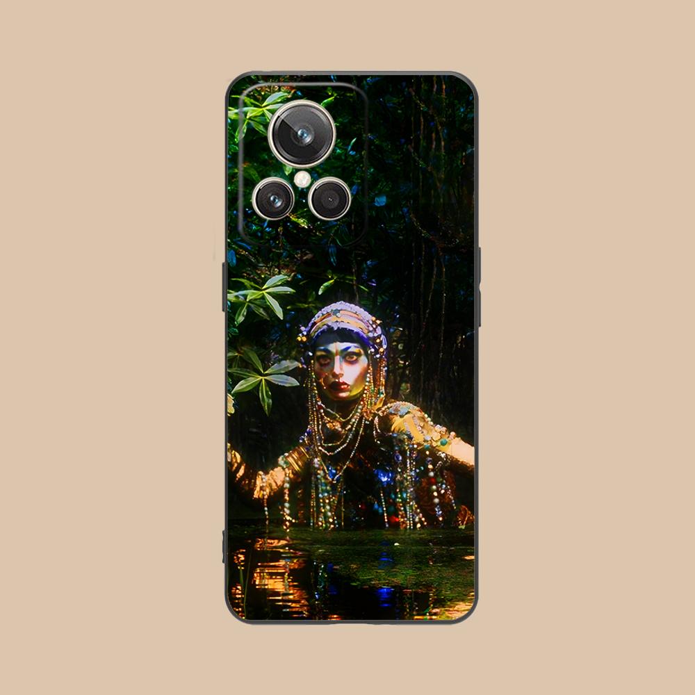 Jibaro Siren Mobile Cell Phone Case for Realme 15 14 13 12 11 10 9 Pro Plus T i Lite 5G Colorful Printing Cover Cover Smartphone