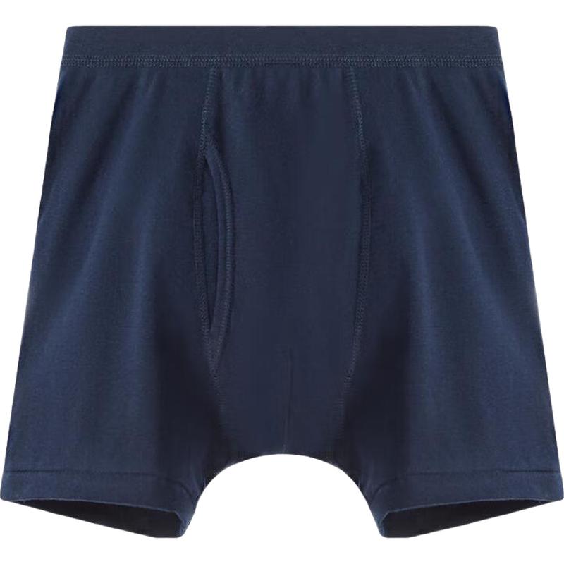 

Мужские антибактериальные боксеры-слипы Yiershuang 7A из 100% хлопка в рубчик (3-Pack) 2XL