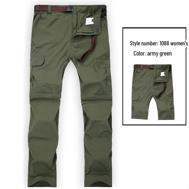 Men's UV Protection Quick-Dry Detachable Pants and Shorts Combo