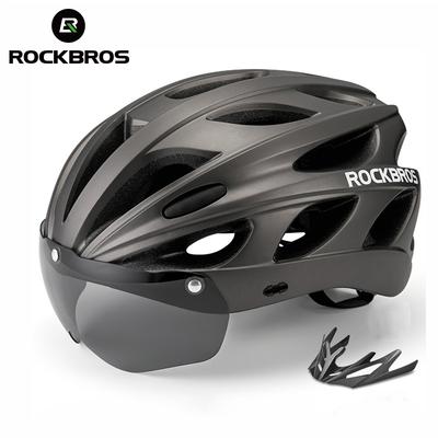 Rockbros Fahrradhelm Eps Integral Geformt Atmungsaktiv Leichtgewicht Fahrrad Sicherheitshelm Herren Damen Mtb Rennradhelm