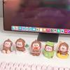 Resin Monkey Miniature Figurine Handmad Monkey Landscape Decoration  Children Toys