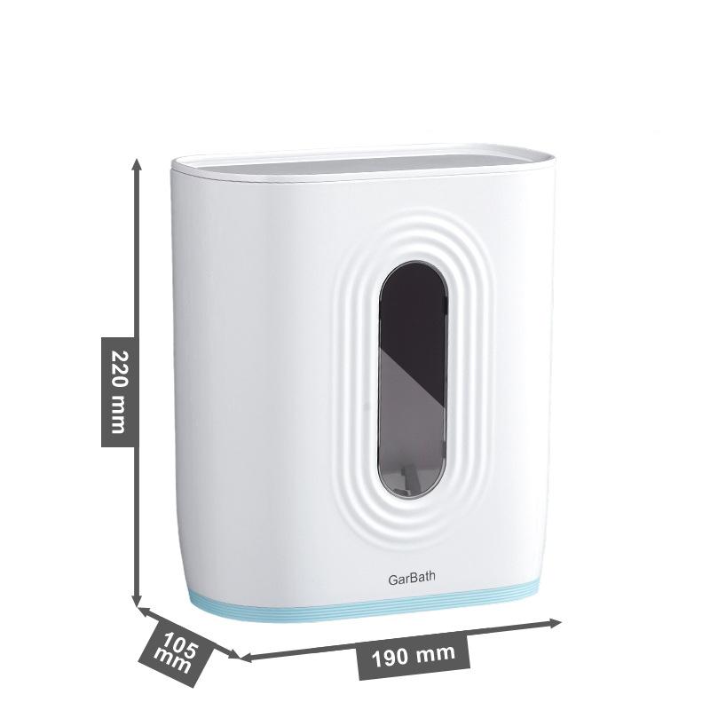 Disposable Cup Holder Double-barrel Cup Dispenser Water Dispenser Storage Paper Cup Holder Automatic Cup Dropper Paper Cup Storage Rack