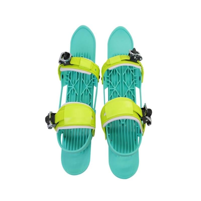 

Foldable Snow Skates for Adults and Children Features Light Weight Design and Adjustable Suit for Comfortable Skiing