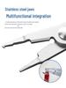 Multi-functional Fishing Scissors: Mini Portable Lure Pliers and Cutter Set