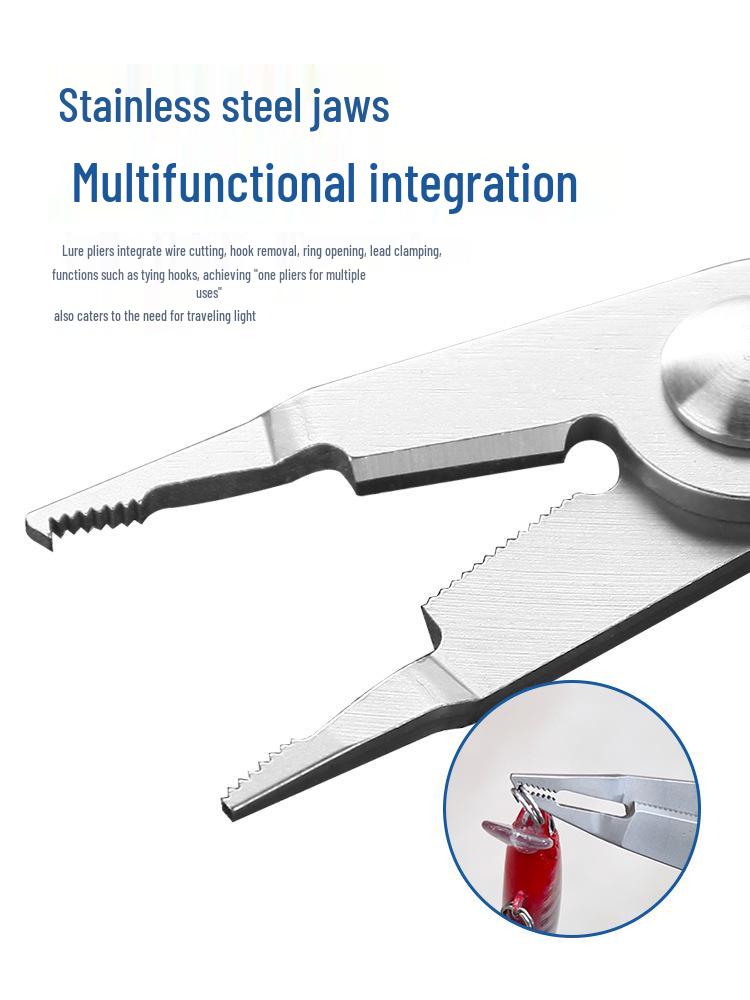 Multi-functional Fishing Scissors: Mini Portable Lure Pliers and Cutter Set