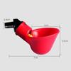 12 Pieces Drinking Bowl Poultry Drinker Ple Operation Watering Feeder