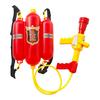 Firefighter Backpack Water Toy Pretend Play Outdoor Activity Tank Sprayer with