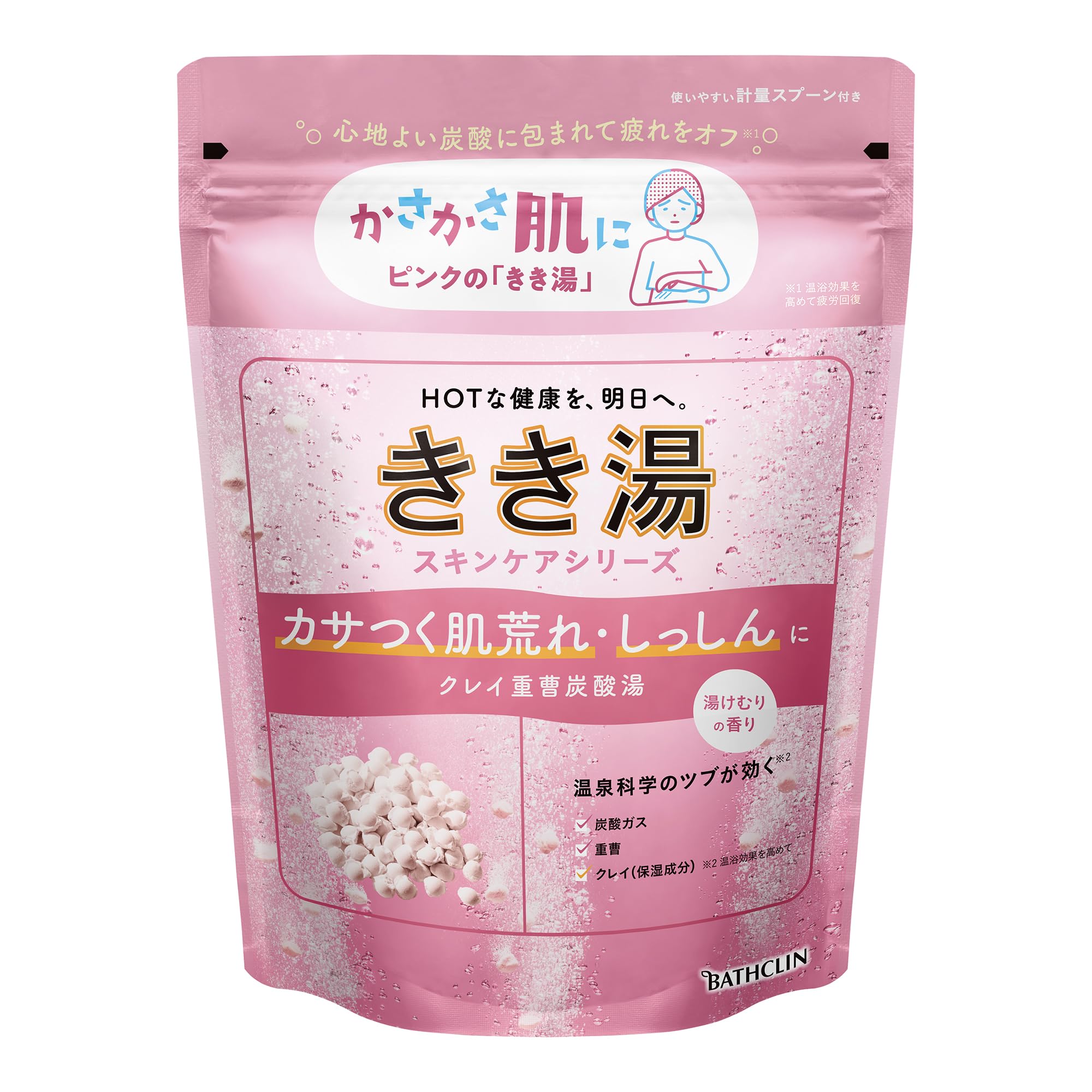 

KIKIYU Medicated Bath Clay Baking Soda Carbonated Steam 360g 12 by Bathclin Additives Bath, Scent, (Approx. servings)