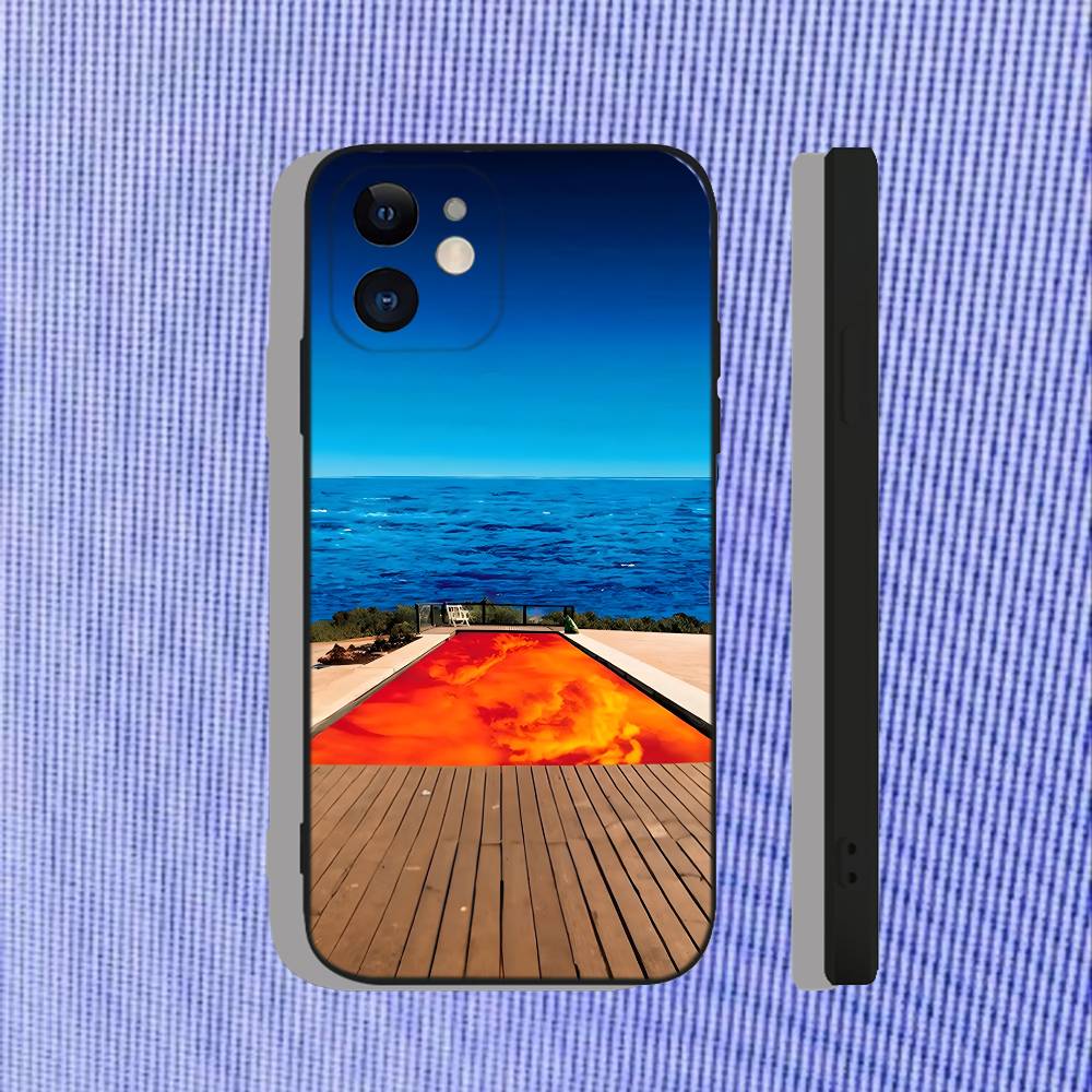 Red Hot Chili P-Peppers Phone Case For iPhone 17,16,15,14,13,12,11,Pro,Max,Plus,Air,X,XS,XR,SE,8,7,Mini,Soft Black Funda
