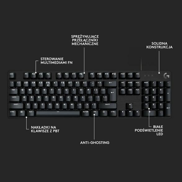 Logitech G413 Se 920-010437 Wired Keyboard