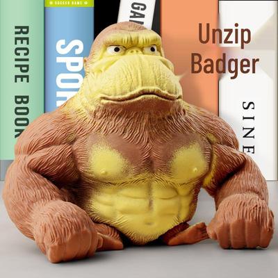 King Kong Stress Relief Squishy Toy – Fun Pressable Decompression Delight