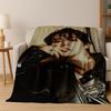 3D-Druck Stray Kids K-Pop Star Lee Know Flanelldecke Weiche Warme Decke für Schlafzimmer Wohnzimmer Bett Reise Camping Picknick Geschenk