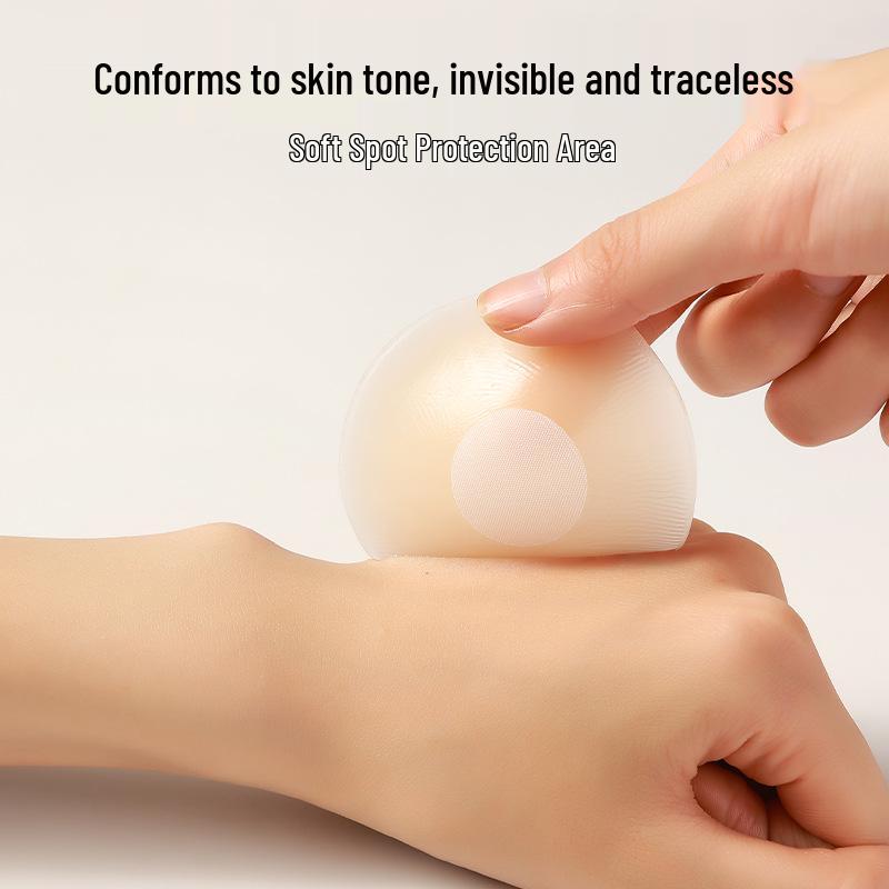 Silicone Breast Pasties for Women: No Bra Needed, Reusable, Anti-Nipple Show, Makes Large Breasts Appear Smaller