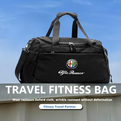 2026 Caliente Alfa Romeo Para Alfa Romeo Logo de Coche Bolsa de Gimnasio Impermeable Bolsa Deportiva para Exteriores Mochila de Viaje de Golf GT Stelvio F1 Brera Volan