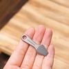 Durable Mini Pry Bar Titanium Zinc Zinc Alloy Small Tools Hexagon Wrench Keychain Pendant  Outdoor Multitool