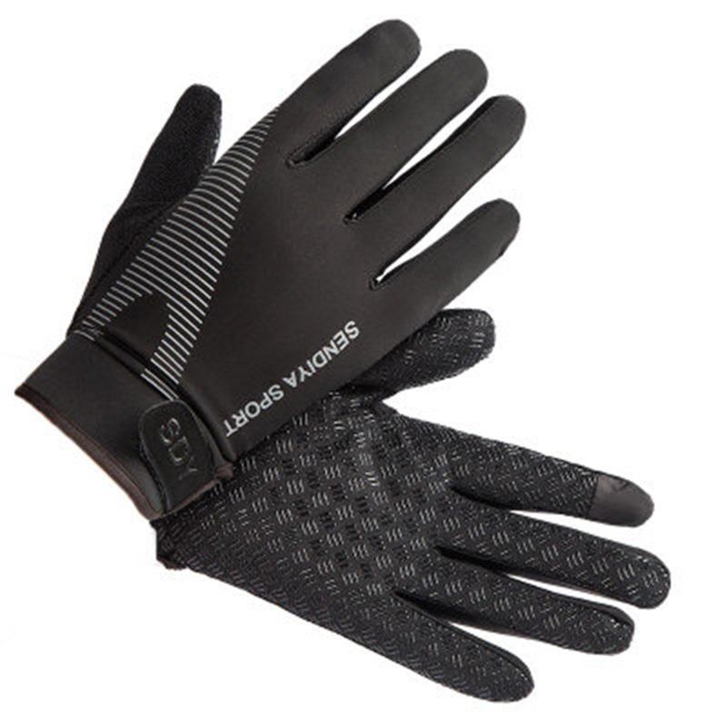 Summer sunscreen gloves riding touch screen ice silk sports thin ultraviolet driving cycling quick-drying gloves High Quality Practical Daily Use