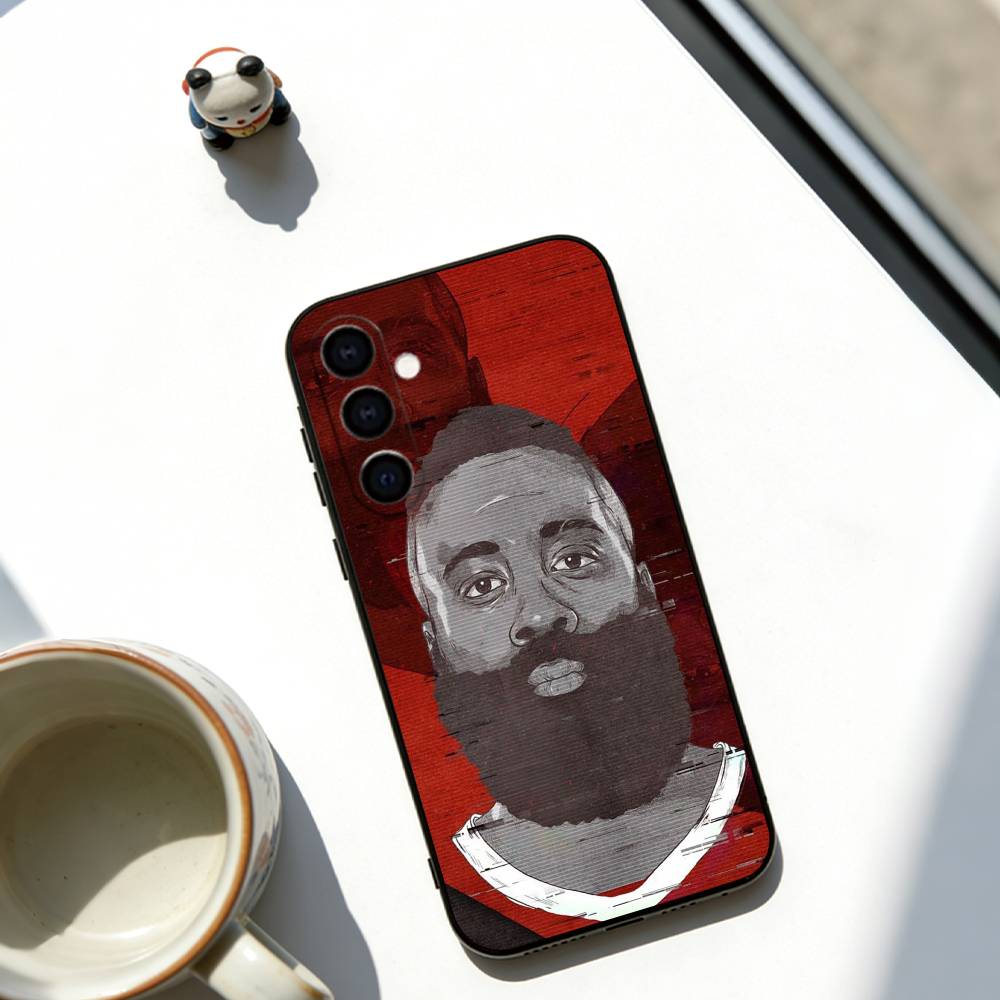 James Harden Handyhülle Für Samsung Galaxy A73,A72,A71,A70,A53,A52,A51,Weiche Schwarze Hülle