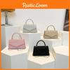 Chic Stylish Pu Mini Handbag For Women Elegant Small Square Bag For Daily Use