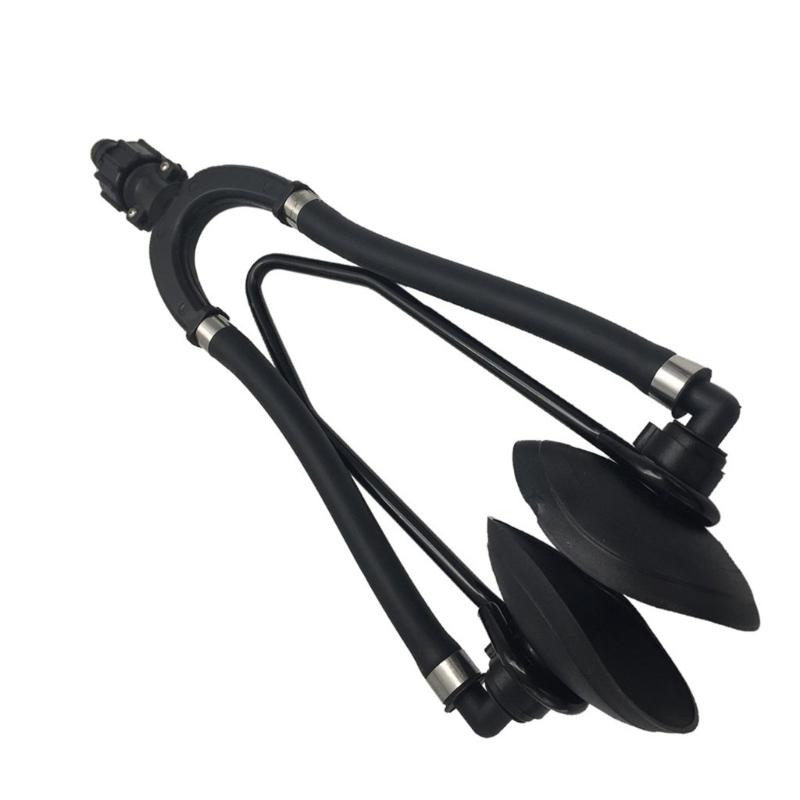 Double Water Feed Boat Motor Flusher 5/8In Standard Garden Hose Connection Outboard Engine Flushing Kit Boat Engine Part