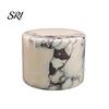 Pattern Marble Lamp Night Light Portable Touch Bedside Table Adjustable Lighting Modes LED Rechargeable Cordless Ambient for Bedroom Office Desk