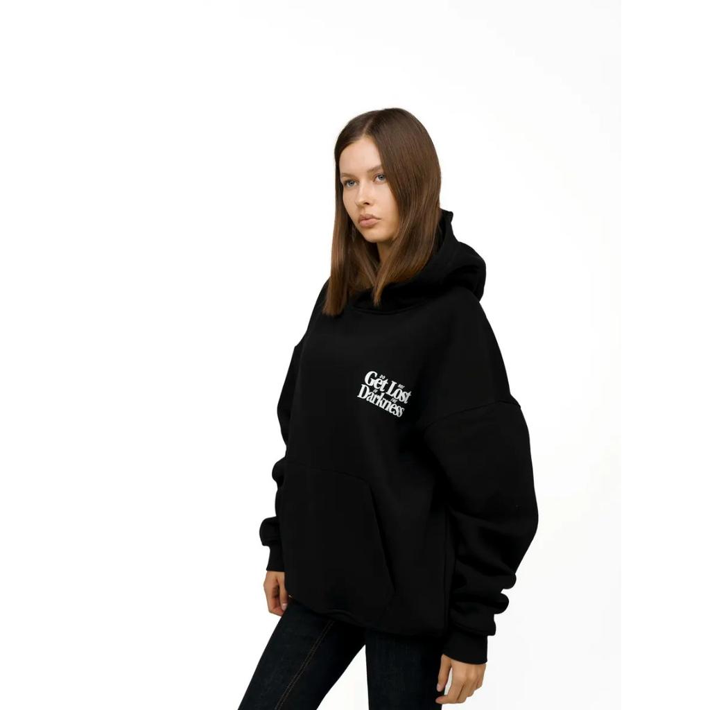 Casual Men Women Unisex Hoodie Oversized Sweatshirt Do Not Get Lost in The Darkness Tracksuit Female Male Clothing