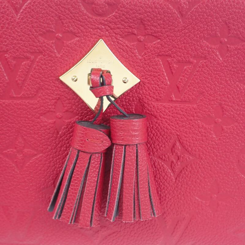 LOUIS VUITTON  M44606 Shoulder Bag Red/scarlet Monogram Ann Platt Women