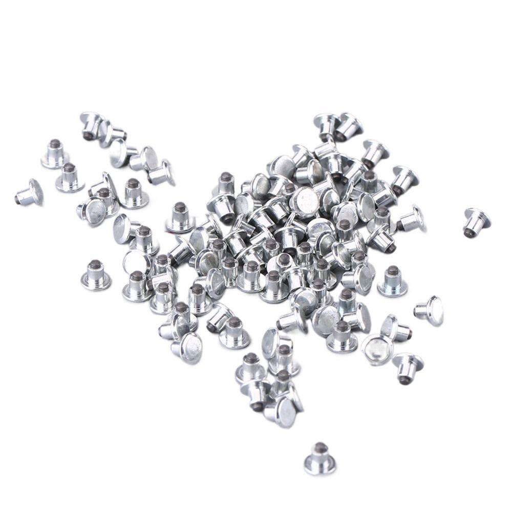 50 Pcs Anti-Slip Snowing Spikes 6.5mm/0.26" Tire Spikes Universal Tyre Stud Screws  Motorcycle