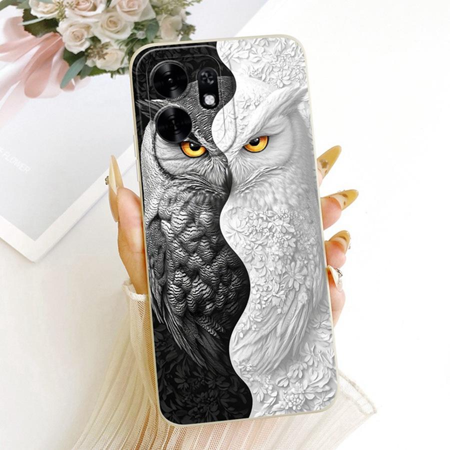 

For Honor X6d Case LNA-NX1 Cute bowknot Painted Back Cover Soft Silicone Phone Case For HonorX6d X 6d Play 60A Coque Honor X6d 4G
