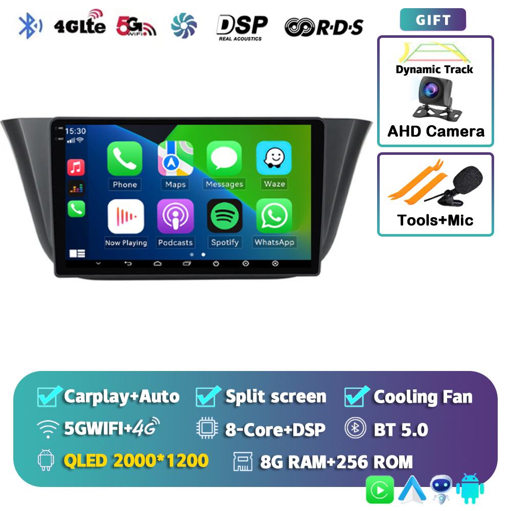 Android 14 Carplay Auto For Iveco Daily 2013 - 2018 2019 2020 2021 Car Radio Multimedia Player Stereo WiFi+4G BT 360 Camera DPS