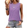 Women's Loose Solid Color Sleeveless Summer Tank Top, 2025 Edition