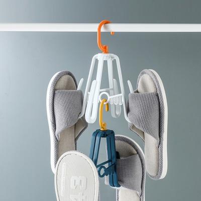 1PC Hanging Shoe Hook Balcony Drying Shoe Rack Dormitory Balcony Hanging Shoe Rack Plastic Storage Rack
