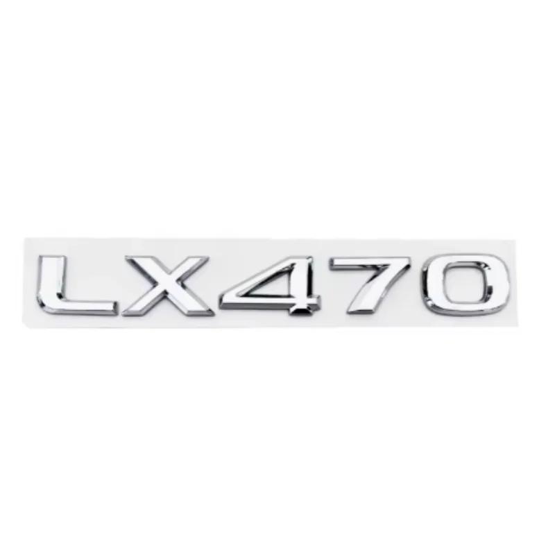 3D ABS Logo For Lexus GX470 LX570 LX600 RX350 RX300 Emblem Number Letters Sticker Car Trunk Badge Adhesive Decal Accessories AEO1